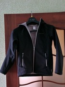 Kurtka czarna ocieplana Quechua „Stratermic”  r. 146/152