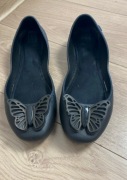 Czarne baleriny Zaxy 36 Motyl