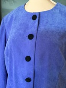 Piękny żakiet, imitacja zamszu rozmiar 46 petite, ( 16p USA)