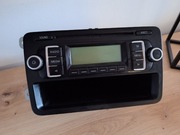 Radio RCD210 MP3 VW POLO 6R 2-DiN  Radio CD 5M0035156B - stan idealny + KOD