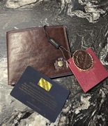 Wittchen - męski portfel ze skóry cielęcej z herbem 