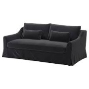 IKEA FARLOV Pokrycie sofy 3 osob. Djuparp ciemnoszary NOWE