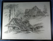 Szkic M. Świerk - Zagrody na Błotnej