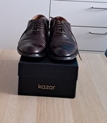 Eleganckie buty męskie KAZAR – skóra naturalna, stan idealny