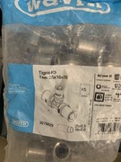 Wavin k5 trojak trójnik 25x16x16 25/16/16