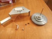 UNITRA ZRK magnetofon M 9115 koło zamachowe wspornik koła zamachowego 