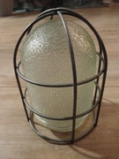 Klosz do lampy stary PRL plus siatka