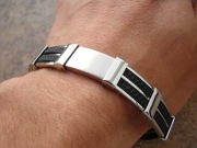 Męska bransoletka ze stali chirurgicznej stainless steel
