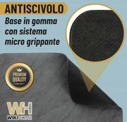 Mata, podkładka pod ekspres do kawy, do naczyń 40x30 cm chłonna szara