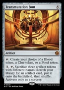 Mtg top Transmutation Font