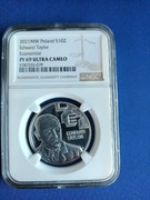 Moneta 10 zł Edward Taylor 2021.