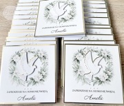 Zaproszenia Komunijne dla chłopca lub dziewczynki + 1GRATIS