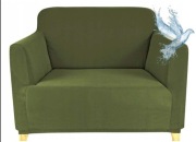 Pokrowiec na sofę (kanapę) Poligino zielony