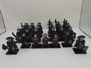 Lego Władca Pierścieni Armia Uruk Hai Isengard Klocki kompatybilne z Lego
