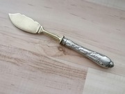 POSREBRZANY SECESYJNY NÓŻ DO PASZTETU ŚRODEK STOŁU