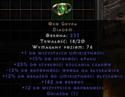 Oko Gryfa Griffon Sock PC Diablo 2 Resurrected D2R