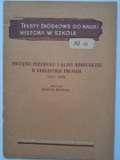 POCZĄTKI PRZEMYSŁU I KLASY ROBOTNICZEJ W KRÓLESTWIE POLSKIM