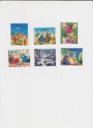 Yemen, Boże Narodzenie,znaczki trójwymiarowe, czysta seria