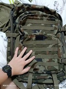 Duży plecak wojskowy w polskiej wuzecie 100l
