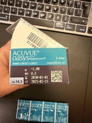 Szkła kontaktowe Acuvue oasys jednodniowe