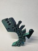T-rex zielony druk 3d