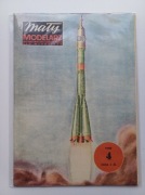 Mały Modelarz 4/1980 statek kosmiczny SOJUZ-30  Hermaszewski