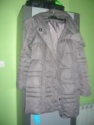 Kurtka nieprzemakalna szara damska