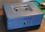 Kasetka metalowa - brak kluczyka do zamka