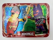 LEGO Ninjago 112502 Kai vs. Wolf Mask Warrior njo0947 njo0895 metal box