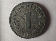 Niemcy - Trzecia Rzesza 1 reichsfenig, 1942 r.  „F” - Stuttgart (S159)