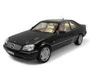 Mercedes CL600 Coupe C140 (1997) 1:18 Norev Czarny