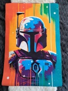 Nowy plakat na płótnie 50x75cm z filmu Gwiezdne Wojny Star Wars 