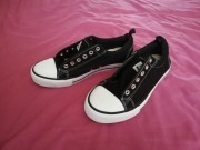 tenisówki trampki czarne American Club r. 40 26,3cm