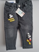 Spodnie jeansowe chłopięce, rozmiar 80, 9-12 miesięcy, So Cute, Pepco