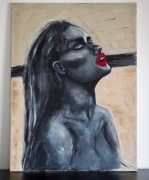 Obraz kobieta na płótnie 