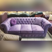 Chesterfield kanapa 3-os