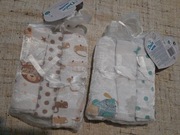 Pieluszki wielorazowe 6 szt muślinowe 80 x 70 bawełna