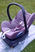 Maxi Cosi - baza FamilyFix + fotelik CabrioFix + peleryna ochronna MC