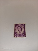 ER Wilding stamp Queen Elizabeth II 1957 purple