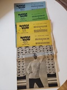 Magazyn wykroje i wzory nr 3,5,6,8 1971