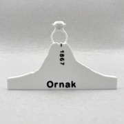 Magnes zaręczynowy rocznicowy z Twojej trasy Góry Tatry 3D Data Custom