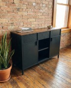 Songmics szafka metalowa kredens industrialny