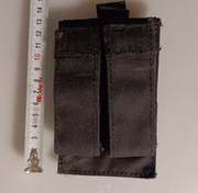Kieszeń MOLLE Cordura ładownica na dwa magazynki, multicam black