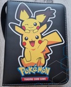Skórzany Album + karty pokemon 