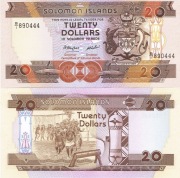 Wyspy Salomona 20 dol P-16 UNC