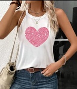 Damska bluzka letnia Biała M