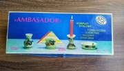 Komplet stołowy Ambasador z czasów PRL, vintage