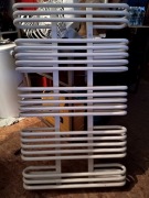 Grzejnik łazienkowy biały duży