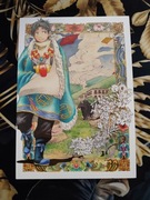 Duża karta festiwalowa z beztroskiej krainy 