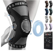 Opaska na kolano NEENCA XXXL 62–71 cm orteza kompresyjna stabilizator